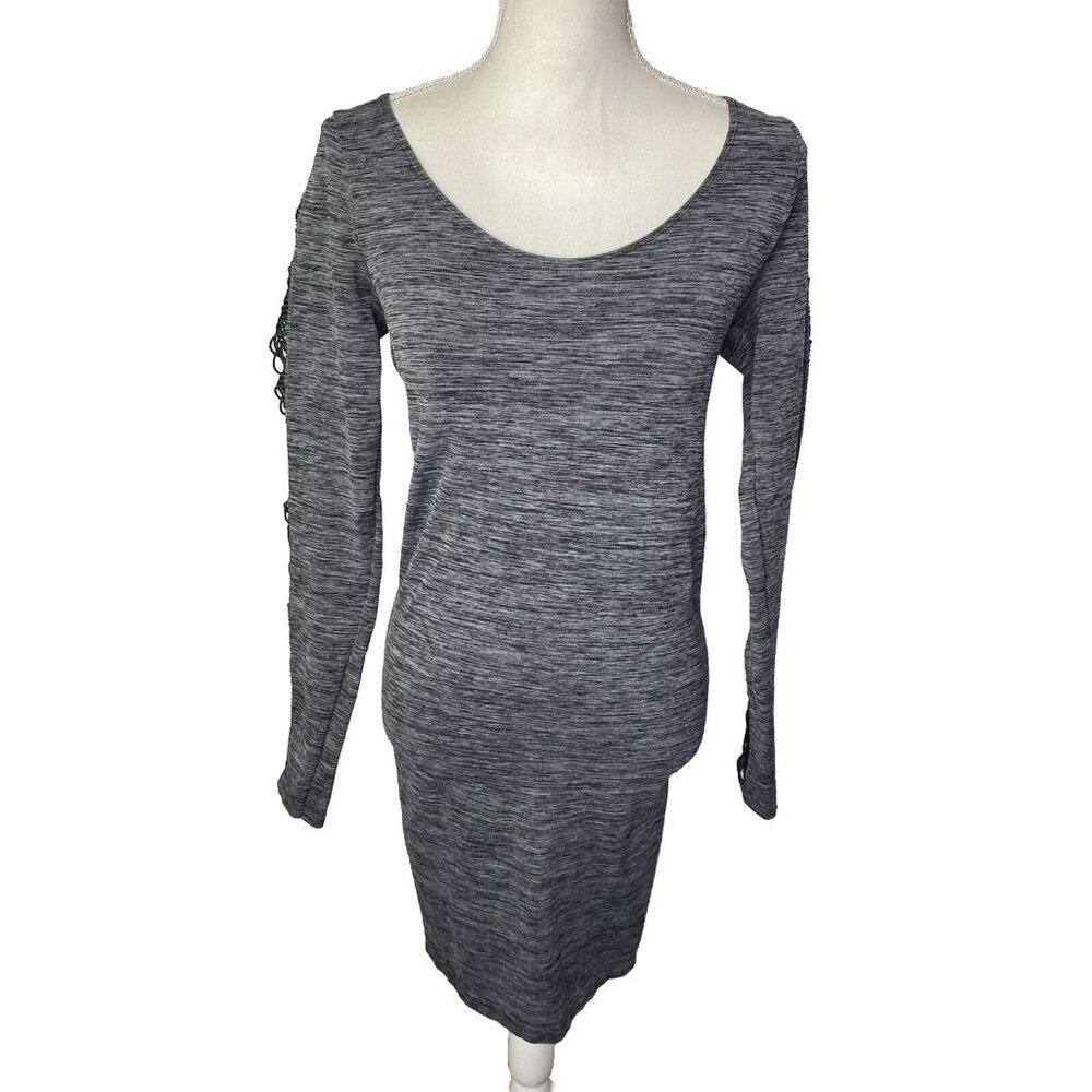 Vintage Bongo Bodycon Long Sleeve Dress Punkyfish Look Grunge Women’s Large - Picture 1 of 9